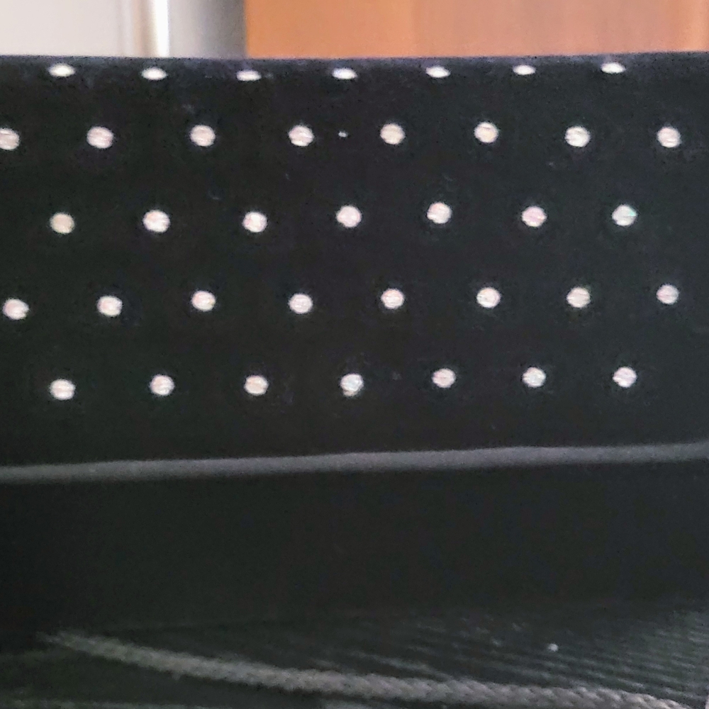 Chic Black Studded Clutch